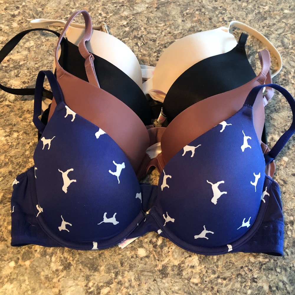 4 VS bras, $40 for all four